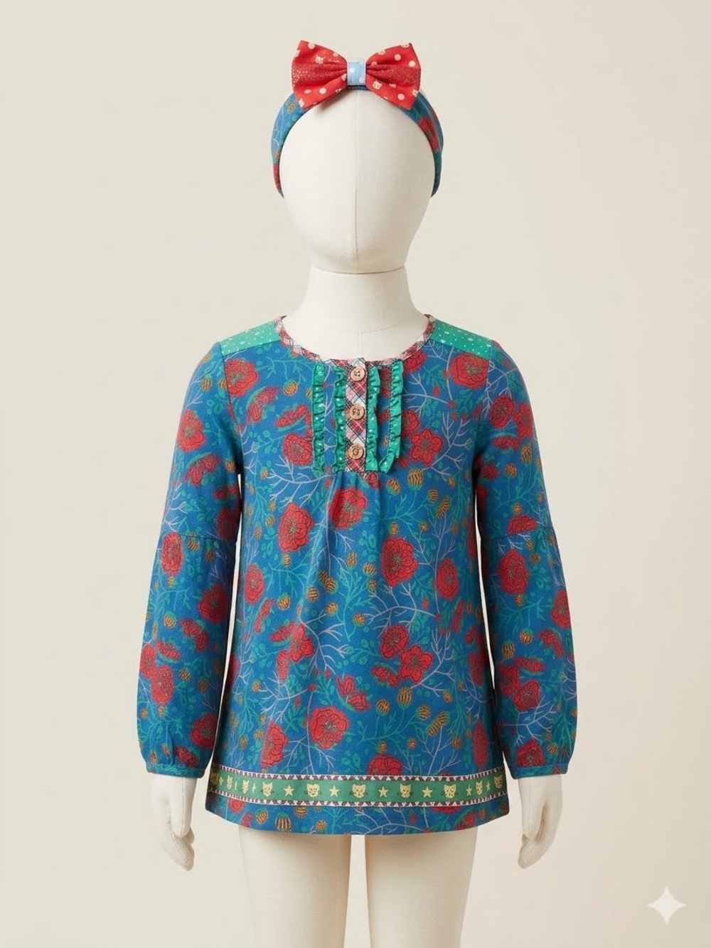 MATILDA JANE - 2 PC. Make Believe - TUNIC with matching Bow